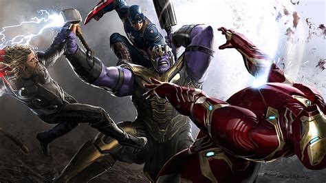 thanos and|thanos vs other characters.